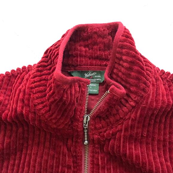 Vintage Women's L Woolrich Charcoal Gray Christmas Wool Zip Front Vest - Picture 4 of 10